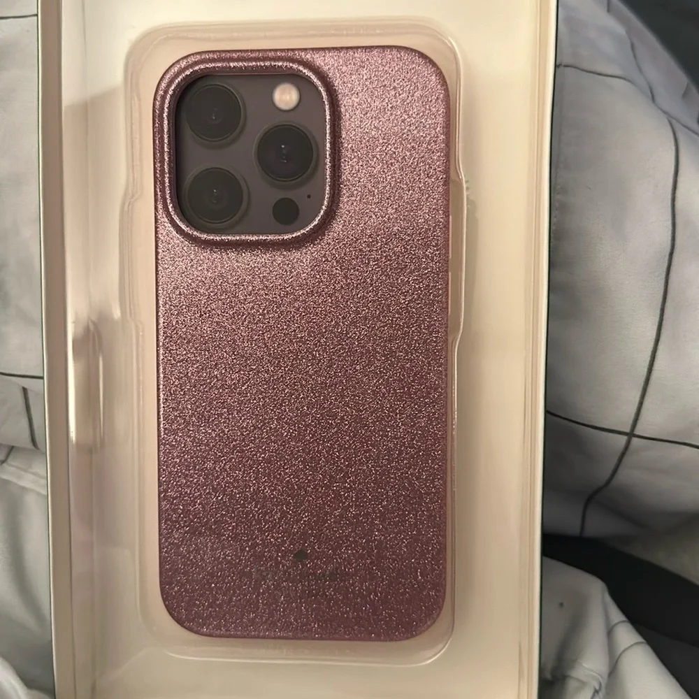 Pink glitter iPhone cases